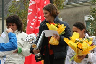 Trail Urbain Nantais - Le podium féminin 2007